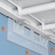 thumbnail image 3 of 50 Piezas Soporte de Estante Clavijas Adhesivas Soporte de Partición de Armario para Cocina Dormitorio Gabinete Clips de Soporte Etiqueta de Suspensión de Pared, 3 of 5