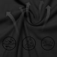 thumbnail image 7 of hoksml Men's UPF50+ Hooded Long Sleeve Shirt, Built In Face Gaiter Quick Dry Sun Protection Tops for Fishing Outdoor Wear, 7 of 7