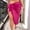 Rose Red, variant on L-4XL Plus Size Women Short Sarongs Swimsuit Coverups Beach Bikini Wrap Sheer Short Skirt Chiffon Scarf Cover Ups For Swimwear
