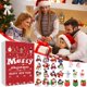 thumbnail image 4 of Calendario 2024 - Calendario de cuenta regresiva para Navidad con juguetes sensoriales - Caja de 24 días de sorpresas - Calendario de Adviento navideño - Juguetes anti-presión para niñas y niños -, 4 of 8