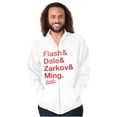 thumbnail image 5 of Flash Gordon Comic Book Characters Zip Up Hoodie Men's Women's Brisco Brands M, 5 of 6