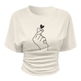 thumbnail image 5 of Chandail Garçons Col Rond Manches Courtes Chandails Garçons Vêtements d'Été pour Filles 11-12 Ans Vêtements, 5 of 5