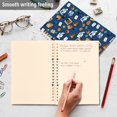 thumbnail image 4 of FORMRS 1-Subject Spiral Notebook 8" x 5" College Ruled 60 Refillable Sheet A5 Hard Cover, Cartoon Mail Truck Pattern, 4 of 7