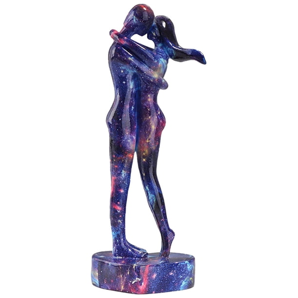 Escultura Abstracta Ygjytge Amantes Pintados para Boda