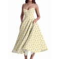 thumbnail image 2 of Wedding Guest Dresses for Women Spaghetti Straps Corset Homecoming Floral Lace Maxi Prom Dresses White Bottom L, 2 of 8