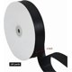thumbnail image 2 of 1 Inch x 100yds Black Satin Ribbon Wide Solid Fabric Ribbons Roll for Valentine's Day Gift Wrapping Invitation Floral Bouquets Hair Crafts Sewing Wedd, 2 of 4