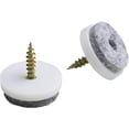 thumbnail image 2 of Tornillos deslizantes de fieltro para silla - juego de 20 | redondo, 20 mm | Protector de suelo premium para sillas y muebles., 2 of 8
