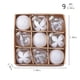 thumbnail image 3 of Decoraciones de Árbol de Navidad Bola Colgantes Variados Ornamentos a Prueba de Rompimientos, Conjunto de Plástico Blanco en Caja de Regalo Reutilizable Ideal para Navidad Y Fiesta, 3 of 8
