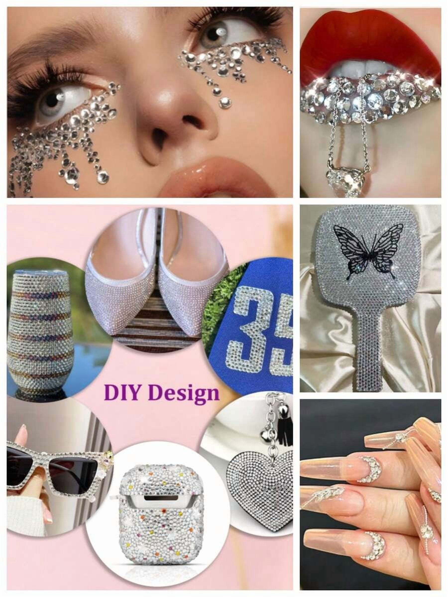 1 Box Assorted Color ABS Rhinestones, Resin Flat Diamonds, Shiny Nail Art Decorations For DIY Crafts And Manicure Accessories Nails Nail Supplies Nail Gems