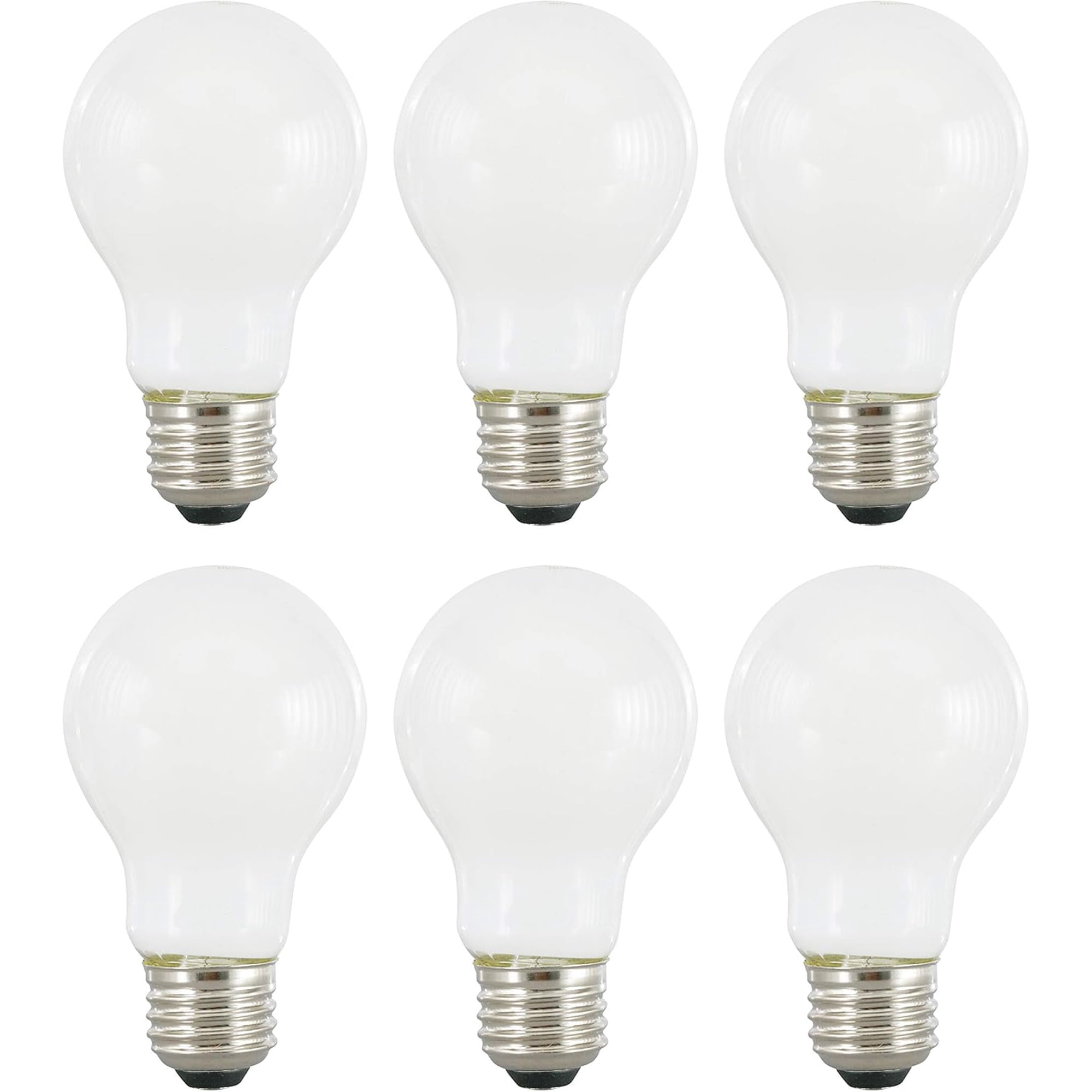 SYLVANIA TruWave LED 5.5W (40W Equivalent) Soft White General-Purpose Light Bulbs, A19 Bulb Shape, Medium Base, Dimmable (6 Pack)
