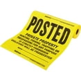 thumbnail image 4 of Hy-Ko TSR-100 Tyvek Perforated Signs Roll, 11" x 11", Roll of 100, 4 of 5