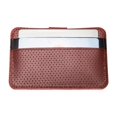 thumbnail image 2 of Cartera corta para hombre Monedero de cuero genuino delgado delgado para tarjeta monedero bolsillo cambio monedero marrón marrón Magideal Cartera corta para hombre, 2 of 7