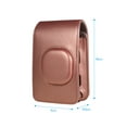 thumbnail image 3 of Compact Size Instant Camera Case Bag PU Leather with Shoulder Strap Compatible with Fujifilm Instax LiPlay, 3 of 7