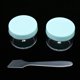 thumbnail image 3 of 12 recipientes vacíos para muestras cosmética tapa redonda de plástico con tapón de rosca, y Azul Zulema Envases de rosca, 3 of 8