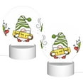 thumbnail image 2 of Naloa Christmas Gnomes Acrylic LED Night Light Custom LED Lights Personalized Nightlight Customized Gifts for Family Couples Friends, 2 of 9