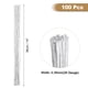 thumbnail image 2 of Uxcell 100Pcs Alambres Florales Blancos Flexibles 0.35mm 28 Gauge para Flores Artificiales, 2 of 5