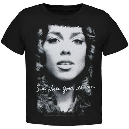 

Alicia Keys Toddler Girl Looks Good To Me Short Sleeve T Shirt