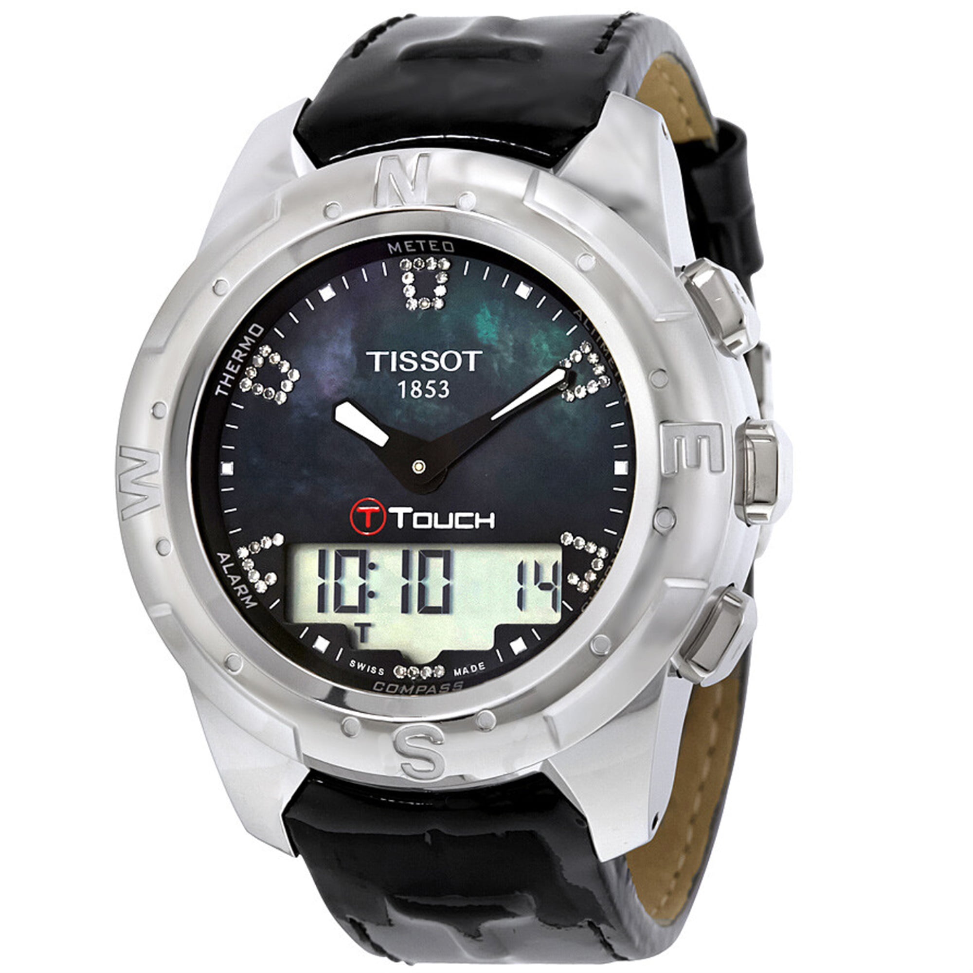 Tissot Men's T0474204720701 T-Touch II Black Digital Multi 