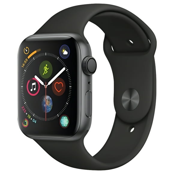 Used Apple Watch Series 4 44mm - GPS - Space Grey - Black Sport Band (Used )