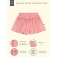 thumbnail image 6 of Modern Moments by Gerber Baby and Toddler Girl Organic Loose Ruffled Skirted Short, Sizes 0/3 Months - 5T, 6 of 7