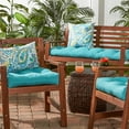 thumbnail image 5 of Baltic Paisley Outdoor Square Throw Pillow (2-pack), 5 of 5