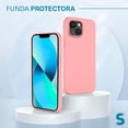 thumbnail image 2 of Funda de Protección para iPhone 13 - Sovico - Silicón con Forro de Microfibra, 2 of 6