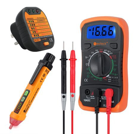 Electrical Mains Tester Voltage Test Insulated Screwdriver Flat Head 200-250V 