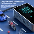 thumbnail image 2 of ST-9616A Full-Touch-Screen Vehicle-Mounted Air Pump Portable Air Pump for Automobile Air Compressor Electric Tire Inflator, 2 of 5