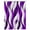 DarkViolet, variant on Purple White Moire Waterproof Fabric Shower Curtain, Modern Abstract Art Waterproof Fabric Shower Curtain for Bathroom Curtains Bathtubs Hotel Washable Shower Curtains with 12 Hooks Long 72x78in