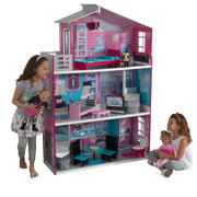 KidKraft Wooden Breanna Dollhouse for 18-inch Dolls with 12-Piece Accessories, 5-Foot Tall Toy