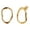 E-Yellow, variant on SFTING Hoop Earrings for Women 43MM Chunky Teardrop Silver Plated Yellow Classic Hypoallergenic Jewelry Anniversary Gift for Her