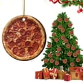 thumbnail image 2 of SUSHANG Christmas Foods Ornaments Acrylic Fast Food Decorations for Christmas Tree Cute Fries Hanging Slices Ornament and Colorful Festive Acrylic Decor for Tree Fireplace Doors or Bags Lightweight, 2 of 9