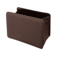 thumbnail image 4 of Cubo de basura para coche, cubo de basura pequeño, a prueba de fugas, portátil, colgante para coche Marron oscuro, 4 of 8