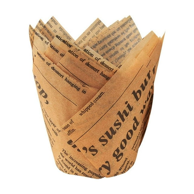 Cupcake Liners Cup Paper Tuli Baking Wrappe Case Cake Muffin Cup Box