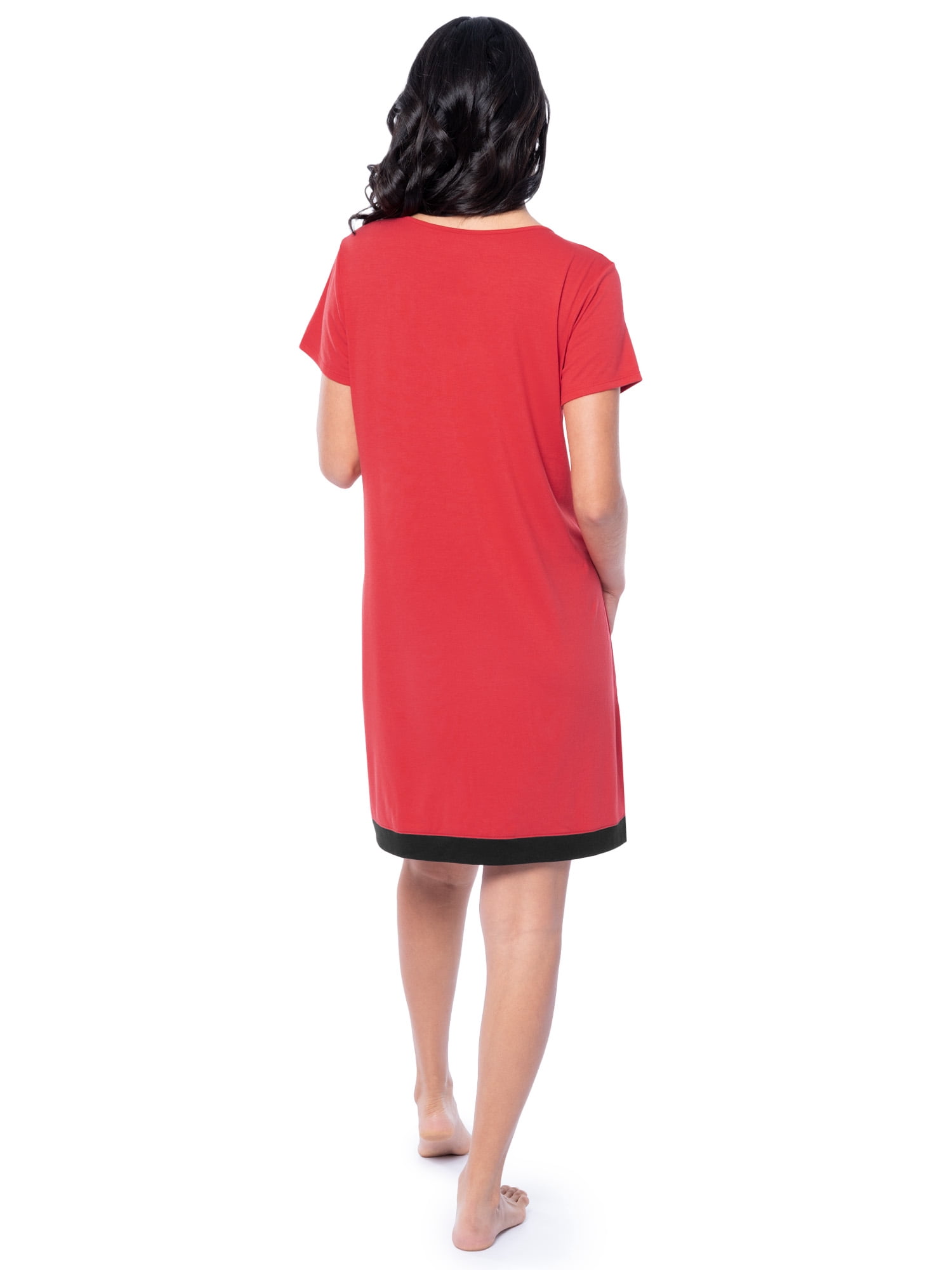 Fruit of the Loom Women's Soft and Breathable Pajama Sleepshirt, Sizes S-5X