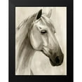 thumbnail image 2 of Popp, Grace 12x14 Black Modern Framed Museum Art Print Titled - Freckled Pony II, 2 of 5