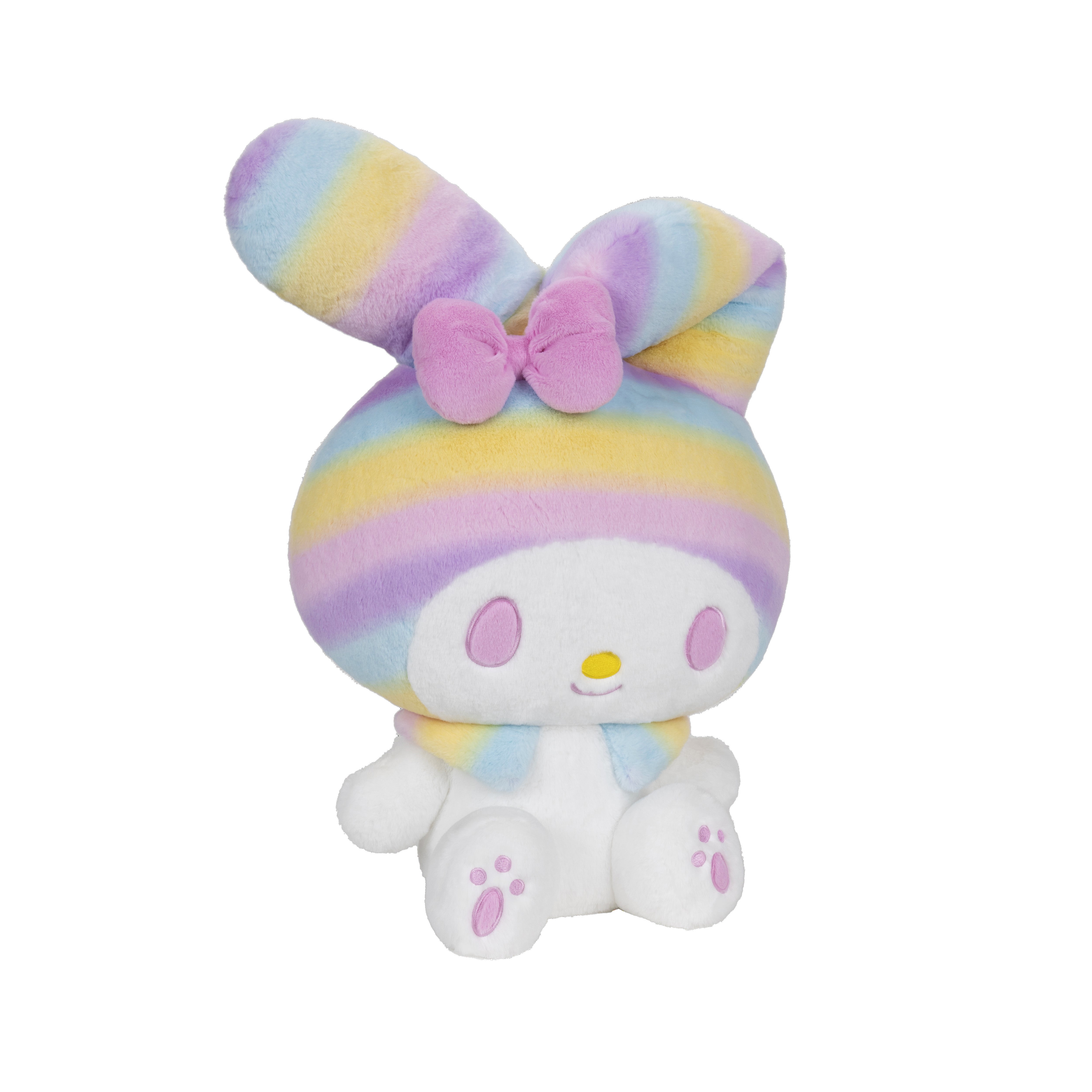 Hello Kitty and Friends - Peluche de 24 pouces de la série Soft Rainbow : My Melody - Produit Sanrio sous licence officielle de Jazwares - 6 ans et plus