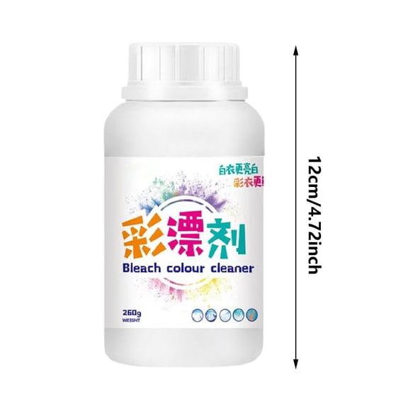 Concentrated Heavy-Duty Stain Remover Powder for Clothes and Surfaces, Safe on Fabrics, Removes Milk, Sweat, Oil, and Fruit Stains, Versatile Eco-Friendly Cleaner for Household Use