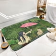 thumbnail image 5 of Kawaii Anime Doormat,Anime Girl and Cat Cartoon Small Doormat, Cute Anime Doormat,Welcome Doormat, Home Decor, Fun Welcome Mat,Indoor Doormat,Front Back Door Mat 17”x30”, 5 of 7