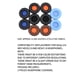 thumbnail image 5 of Matsuzay Almohadillas para los oídos, cojines, auriculares de malla transpirable, accesorios para auriculares, reemplazo de la cubierta para Skullcandy Relojes inteligentes Azul, 5 of 6