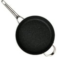 thumbnail image 2 of The Rock By Starfrit® 060318-003-0000 The Rock By Starfrit 11", 4.7-quart Deep Saute Pan With Glass Lid & Stainless Steel Handles, 2 of 9