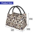 thumbnail image 2 of Fotbe Dreamcatcher Bolsa Térmica Portátil con Estampado, Bolsa de Entrega de Alimentos Aislada, Bolsa Reutilizable de Gran Capacidad para Comidas y Supermercado, 2 of 6
