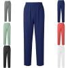 thumbnail image 5 of LEKWK Straight Leg Pants Women High Waisted Stretchy Slacks with Pockets Relaxed Fit Pull On Comfy Dress Pants Work Office Trousers, 5 of 5