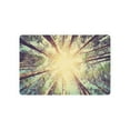 thumbnail image 1 of RYLABLUE Forest Retro Style Door Mat Home Decor, Sunlight Trees Indoor Outdoor Entrance Doormat 23.6x15.7 Inches, 1 of 2