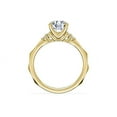 thumbnail image 2 of IGI Certified 2.15 Ct Classic Round Cut Lab Grown Diamond Halo Ring for Engagement Solid 14K Yellow Gold Size 11.5 (E/VVS2) by Diamond-Capitals, 2 of 9