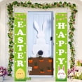 thumbnail image 1 of Xihbxyly Ofertas Flash de Hoy Ofertas Prime Liquidación Guirnalda Decorativa para Puerta de Fiesta con Pancarta de Pascua In 2024, 1 of 2
