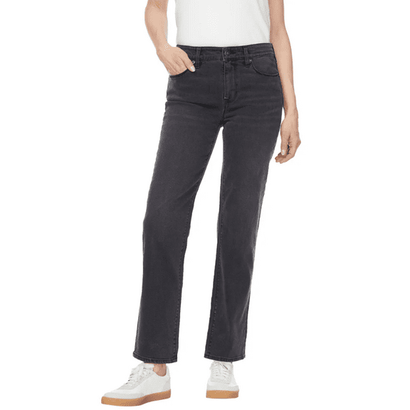 Hudson Women's Straight Leg Jean Black 10/30