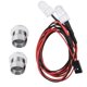 thumbnail image 3 of Accesorio RC, Faro LED Para Coche RC Faro Delantero RC 2PCS Accesorio Para Coche RC Luz LED Para Coche RC, Faro Delantero Para Coche RC Para Modelo Drift Vehicle Rc Car Ccdes Otros, 3 of 8