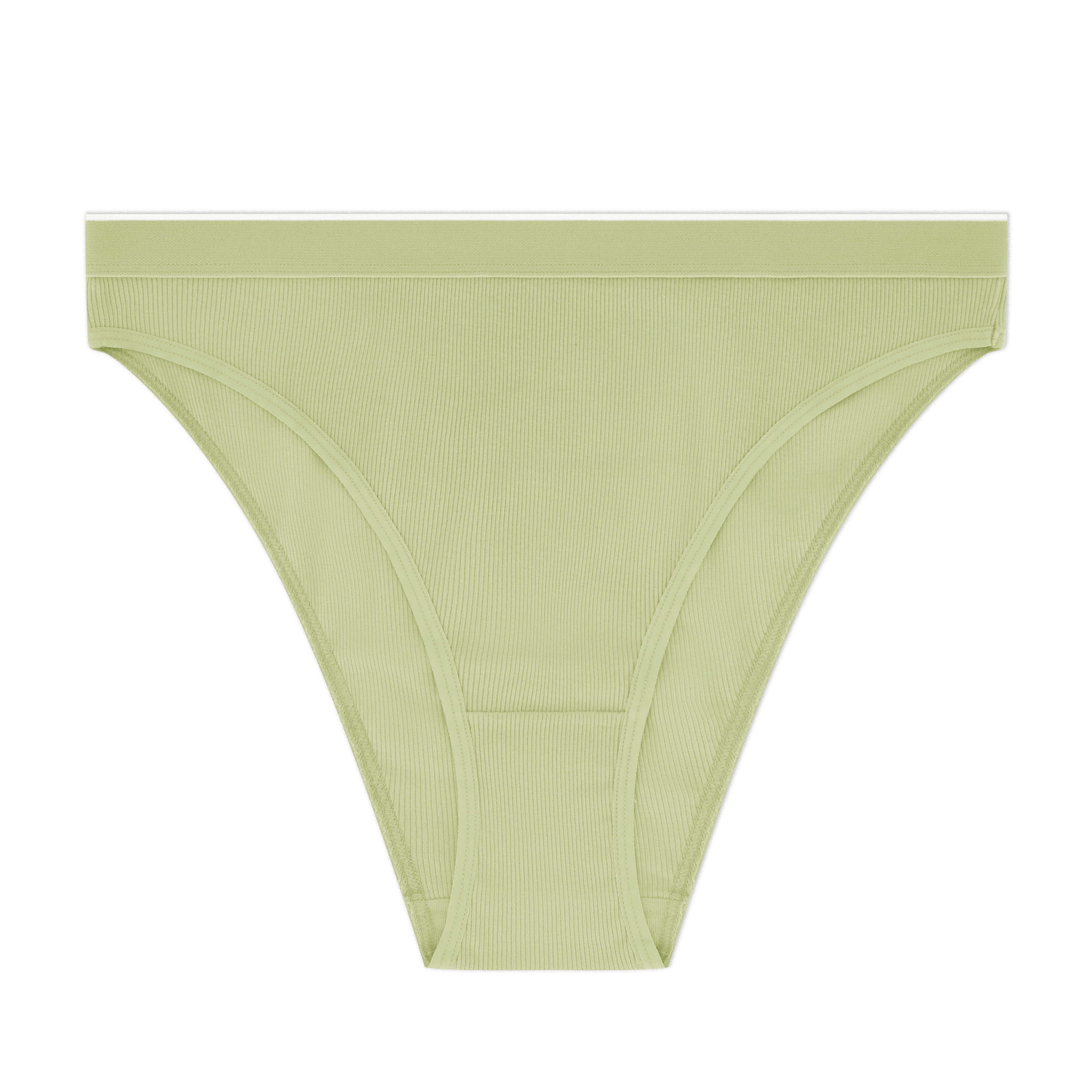 No Boundaries Stretch Ribbed Hi Cut Cheeky Underwear, 5-Pack, Women's XS-XXXL