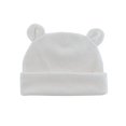 thumbnail image 1 of Gorro de bebé para niños y niñas, gorro de bebé para bebés recién nacidos, gorro pequeño con orejas de bebé, doble capa, cálido, de 0 a 1 años, 1 of 6